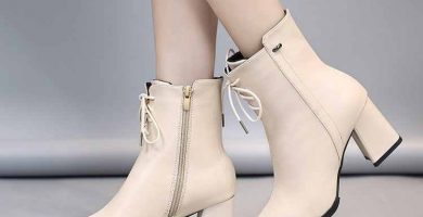 mejores botas para mujer color beige