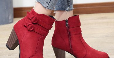 mejores botas para mujer rojas